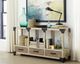 Hammary® Reclamation Place Willowed Console Table with Sundried Natural Accents-1