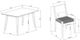 Powell® Cosgrove 7-Piece Brown/Natural Dining Set-2