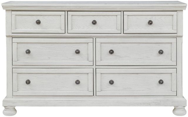 Signature Design by Ashley® Robbinsdale Antique White Dresser and Mirror-3
