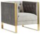 VIG Furniture Divani Casa Carlos Gray Accent Chair-0