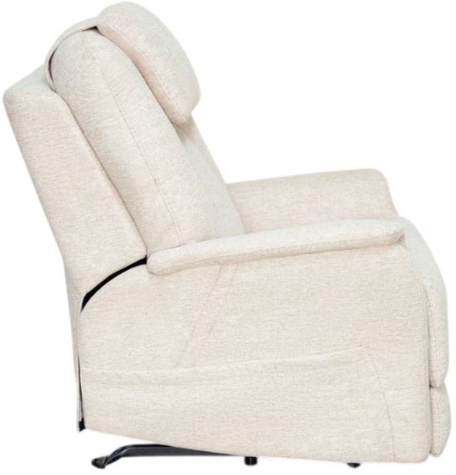 Flexsteel® Zecliner® Model 3+ Petite Light Ceramic Power Sleep Chair with Power Headrest, Lumbar, Heat and Massage-3
