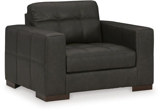 Signature Design by Ashley® Luigi Thunder Chair and a Half-0