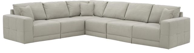 Benchcraft® Next-Gen Gaucho 5-Piece Gray L-Shape Sectional-0