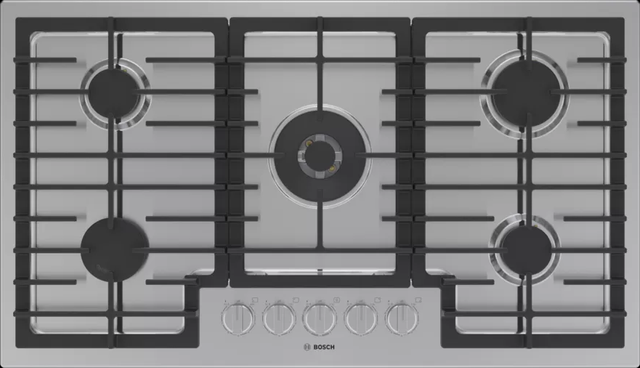 Clearance Bosch® 800® Series 36" Stainless Steel Gas Cooktop-0
