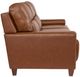 La-Z-Boy® Draper Oak Leather Sofa-2