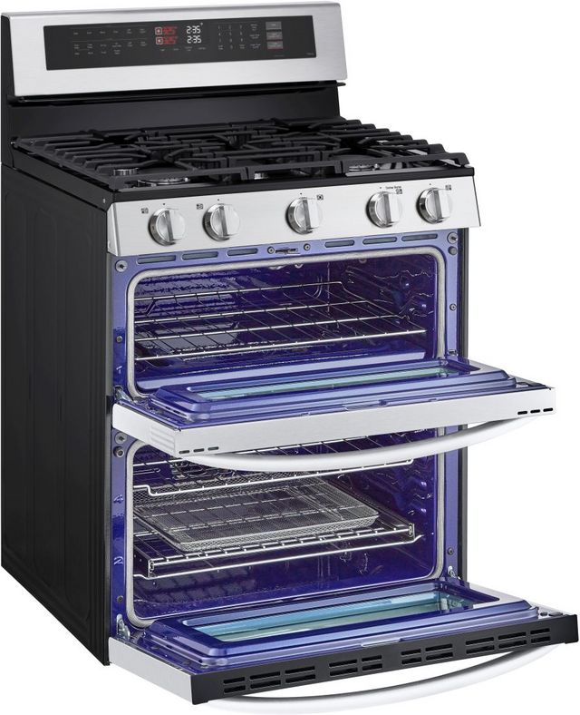 LG 30" Stainless Steel Freestanding Gas Range -7