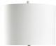 Harp & Finial® Rudnick White Table Lamp-1