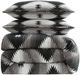 HiEnd Accents Silverado 3-Piece Black King Comforter Set-0