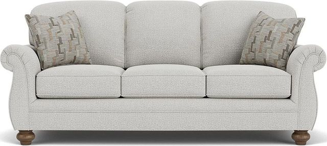Flexsteel® Winston Silver Glacier Sofa-1