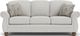 Flexsteel® Winston Silver Glacier Sofa-1