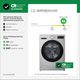 LG 5 Cu. Ft. Graphite Steel Front Load Washer TurboWash® 360°, Built-In Intelligence and Hybrid Electronic Controls-1