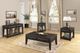 Bernards Bellamy Lane Brown Chairside Table-1