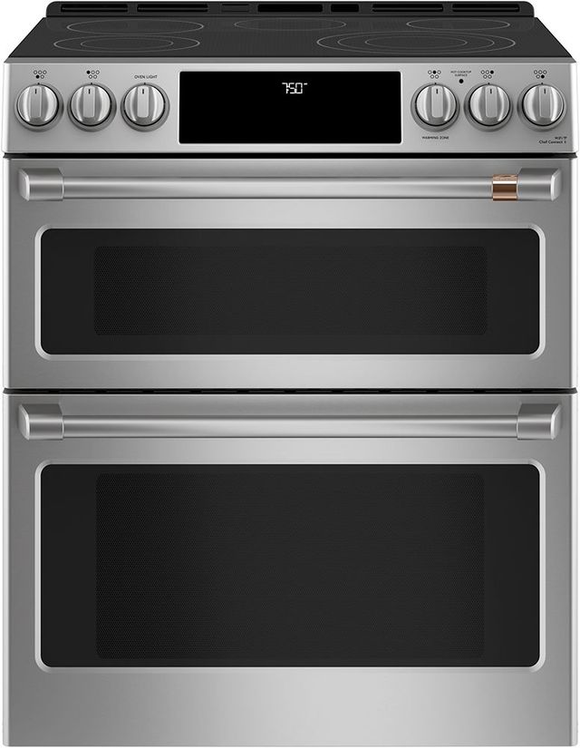 Café™ 30" Stainless Steel Slide-In Electric Range-0
