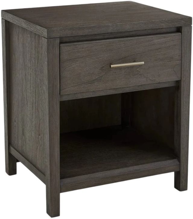 Modus Furniture Nevis Sharkskin Nightstand-0