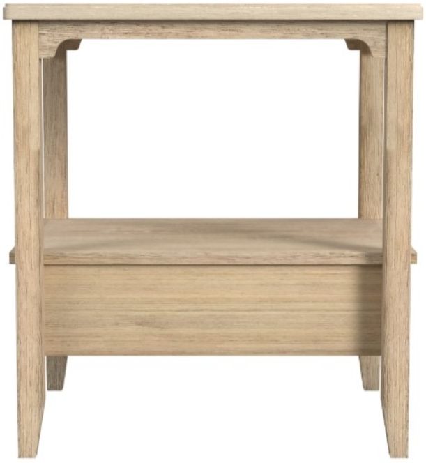Null Furniture Chatham Bisque Chairside End Table-2