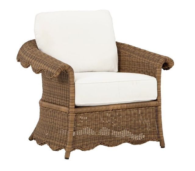 Lane Venture® Cleary Brown Outdoor Wicker Lounge Chair-0
