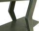 International Furniture Direct Moka Green Etagere Bookcase-4