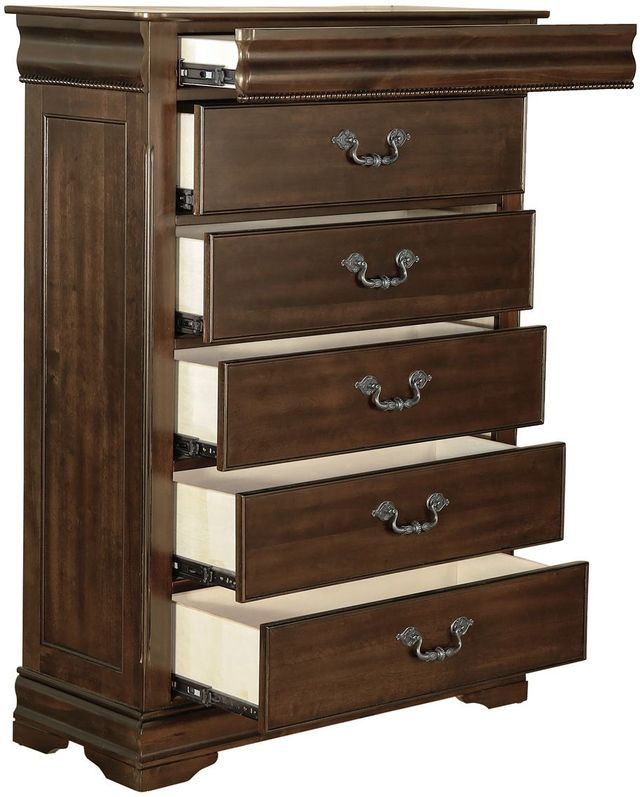 Mazin Furniture Mont Belvieu Dark Cherry Chest-2