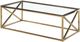 Kwality Imports Palma Gold Coffee Table-0