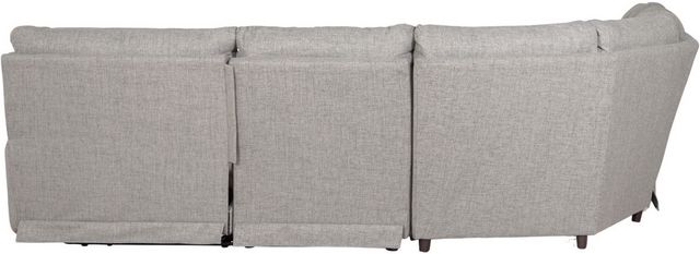 Catnapper® Rockport 5-Piece Gray Manual Reclining Curved Sectional-9