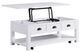 Mazin Furniture Champlain White Lift-Top Coffee Table-2