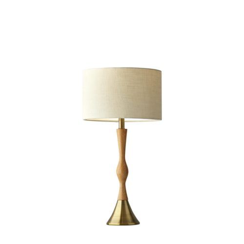 Adesso® Eve Natural Oak Table Lamo-0