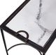 Uttermost® Eisen Dark Bronze Glass Accent Table-5