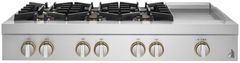 JennAir® RISE™ 48" Stainless Steel Natural Gas Rangetop