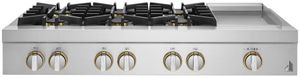 JennAir® RISE™ 48" Stainless Steel Natural Gas Rangetop