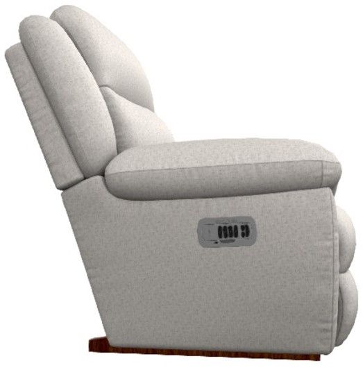 La-Z-Boy® Joel Chalk Power Rocking Recliner with Headrest and Lumbar-3