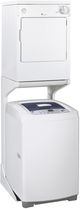 GE® White Top Load Washer & Electric Dryer Laundry Pair-1