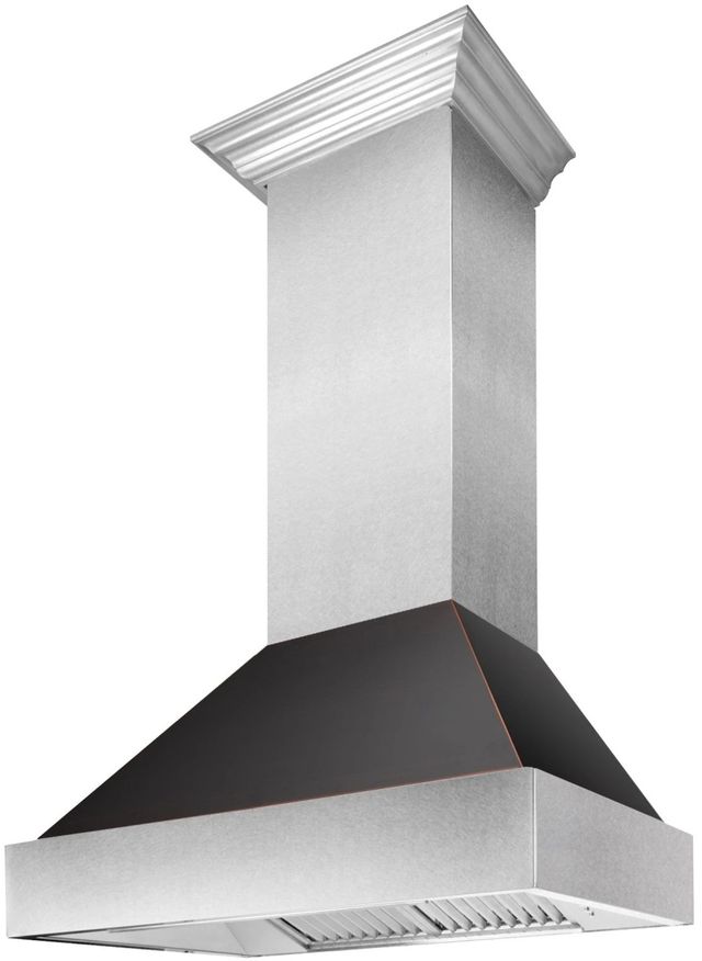 ZLINE 30" Oil-Rubbed Bronze Outdoor Wall Mounted Range Hood -1
