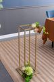 A & B Home Gold Iron Stand-3