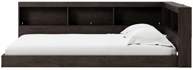 Signature Design by Ashley® Piperton Brown Full Bookcase Storage Bed-1