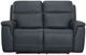 Flexsteel® Sawyer Dark Blue Power Reclining Loveseat with Power Headrest and Lumbar-2
