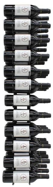 Vinotemp® Epicureanist 36 Bottle Black Wine Rack -3