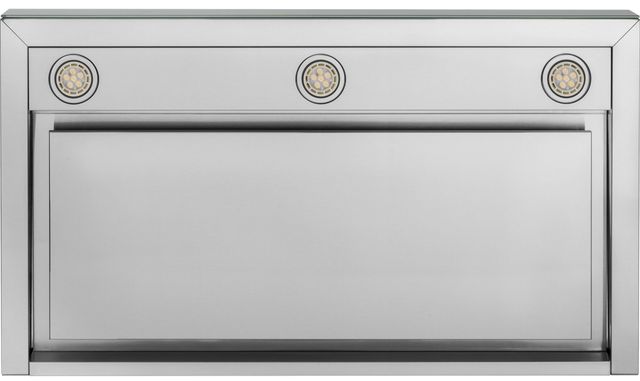 GE® 36" Stainless Steel Wall Mounted Range Hood-1