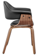 Armen Living Adalyn Black Dining Chair-1