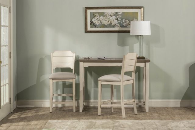 HH2 Home Clarion 3-Piece Two-Tone Counter Height Side Dining Set with Open Back Stools-0