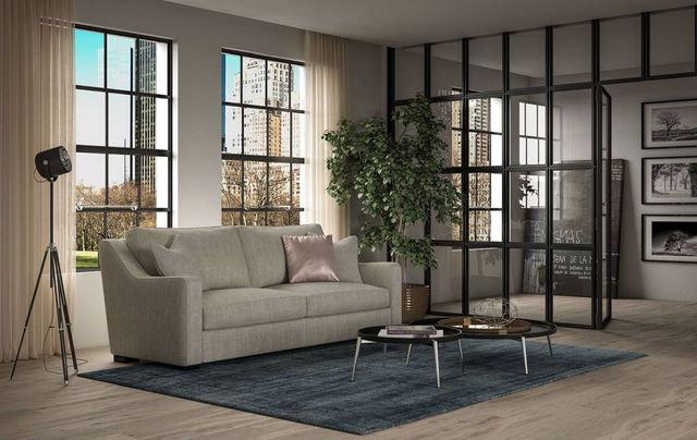 Brentwood Classics Montgomery Kalahari Pewter Condo Sofa-2