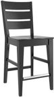 Canadel® Gourmet Peppercorn Washed Wood Fixed Stool-0