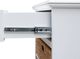 Cottage Creek Furniture Beachfront White Basket Nightstand-4