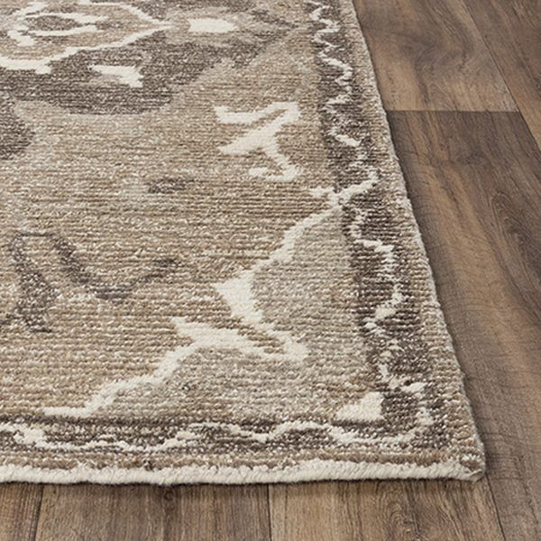 Rizzy Home Serena Brown 5'x8' Rectangular Rug-1