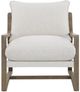 Coaster® Geneva Ash Brown/Sand Upholstered Accent Chair-1