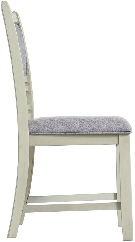 Elements International Amherst Bisque Dining Side Chair-2