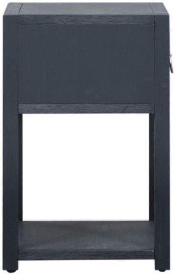 Liberty Furniture Midnight Wire Brushed Denim Accent Table-3