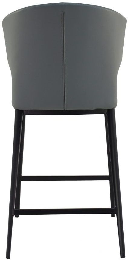 Moe's Home Collection Delaney Grey Counter Stool-1
