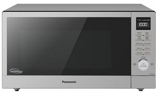 Panasonic® Genius® 1.6 Cu. Ft. Stainless Steel Countertop Microwave