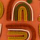 Surya Declan Terracotta 22"x22" Toss Pillow with Down Insert-2
