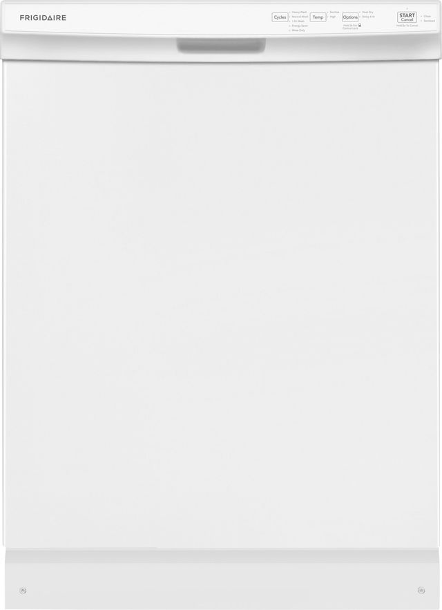 Frigidaire® 24" White Built In Dishwasher-0
